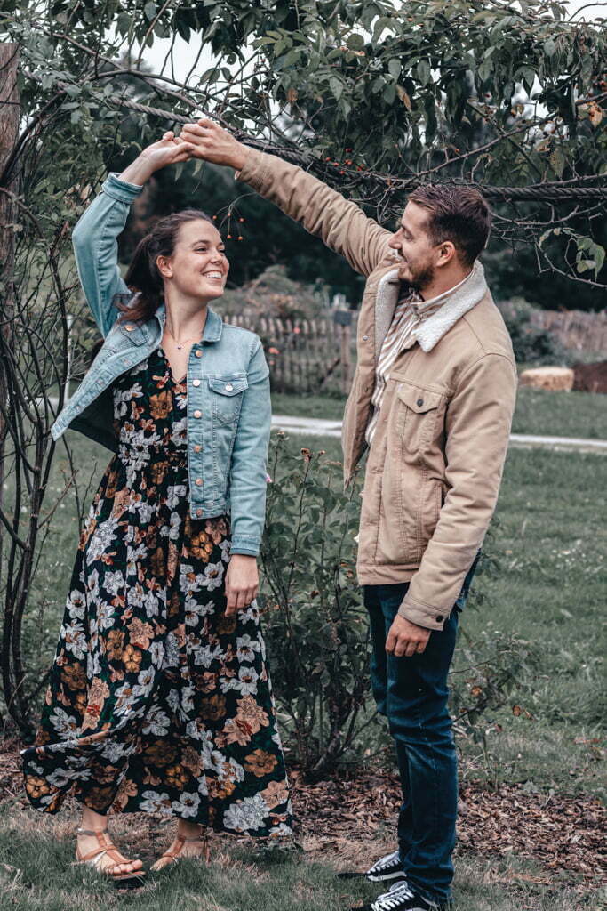 séance photo couple - domaine de Sers Pau Montardon